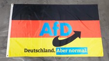 Fahne Flagge AfD - Deutschland aber normal - 90 x 150 cm