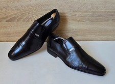 Moreschi Leder Penny Loafer Slipper Schuhe Halbschuhe Mokassin Gr. 8 = 42