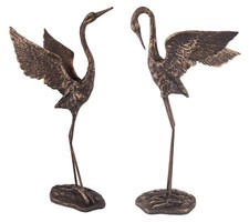 abc HOME Gartenfigur Kranich