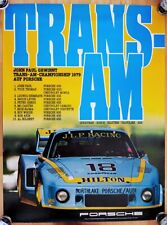orig. Porsche Plakat Poster "Porsche gewinnt Trans-Am Champion 1979" Porsche 935