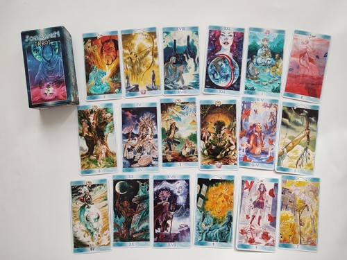 Schamanen tarot 78 - schamanen, tarot, 