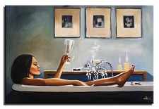 Jack Vettriano - 90x60cm Ölgemälde Handgemalt Leinwand Signiert Wanddeko G15485