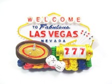 Las Vegas Poly Magnet Souvenir
