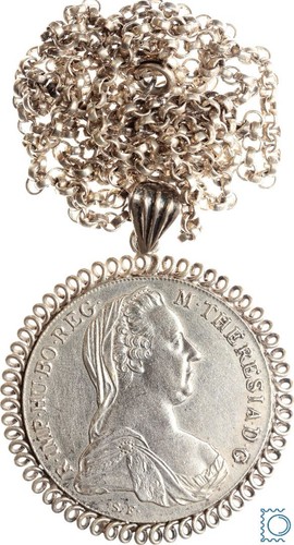 Maria theresia taler - maria, 1780