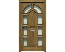 Haustür Fichte endbehandelt