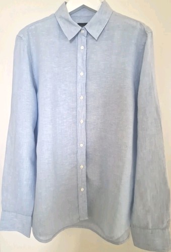 Gant leinenhemd hellblau - gant,