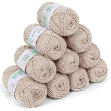 Baumwollwolle, Häkeln