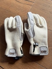 KJUS Damen-Handschuhe – Weiß / Grau – Größe M / 7 – Top Zustand