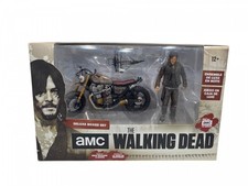 THE WALKING DEAD Figur Deluxe Set Figur ca. 14 cm & Motorrad ca. 7,5 x 17 cm & O