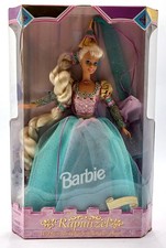 1994 Barbie als Rapunzel Puppe / Children Collector / Mattel 13016, Box damaged