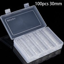 Transparente Münzkapseln