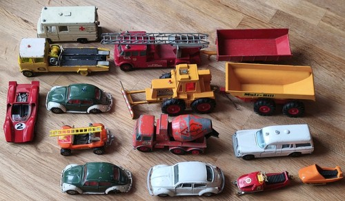 Konvokut matchbox corgi siku - corgi,