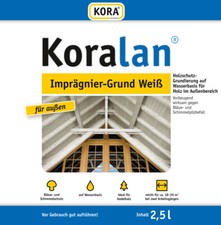 (10,40€/L) Kora Koralan Imprägniergrund weiß 10l