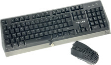 G-Lab Keyz Tungsten Gaming Tastatur und Maus Französisch Layout Gebraucht R577