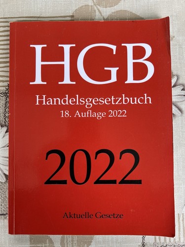 Handelsgesetzbuch hgb 2022 - hgb,