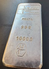 999 Silberbarren Morais Silber