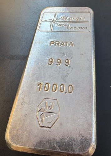 999 silberbarren morais - morais, silber