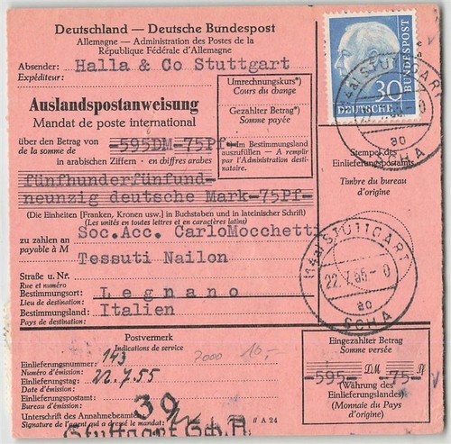167166 stuttgart 1955 - stuttgart,