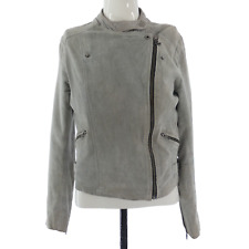 Maison Scotch Bikerjacke Grau