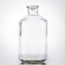 Spardose aus Glas für Münzen