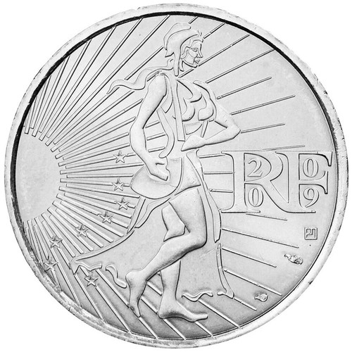 Silbermünze die säerin - silbermünze, 2009