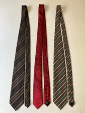 3 Krawatten - Sammlung - gestreift