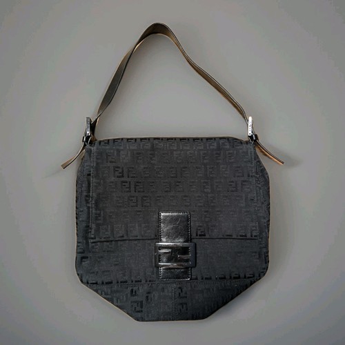 Fendi mia segeltuch handtasche - segeltuch,