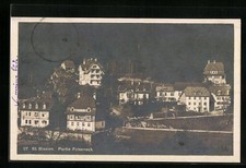 Ansichtskarte St. Blasien, Partie Felseneck 1922 