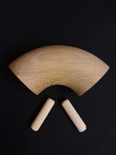 Handlaufecke eiche 8cm - handlaufecke,