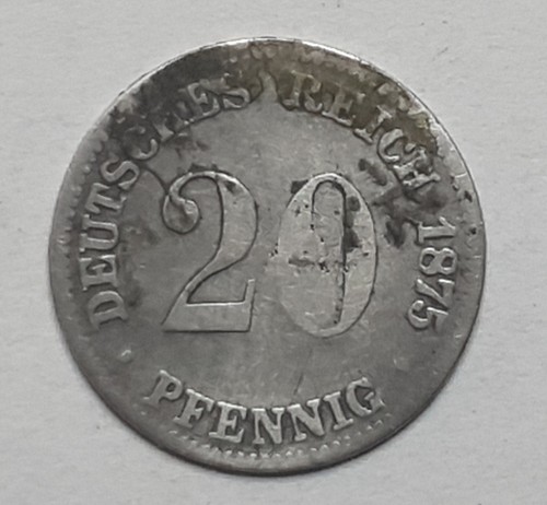 Kaiserreich pfennig 1875 - 20,