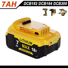 Akku 18V 7,0 Ah XR Li-Ion Batterie DCB182 Für DeWalt DCB205-2 DCB184 DCB200-2 DE