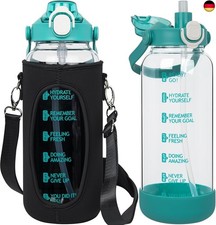 Seekua 2l Trinkflasche Glas