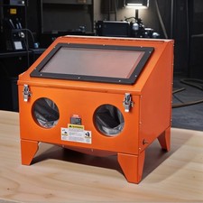 Sandstrahlgerät Sandstrahlkabine  Sandstrahlanlage mit Strahlpistole und 4 Düsen