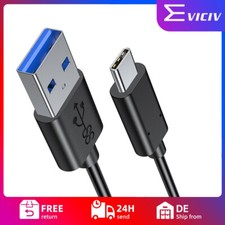 EVICIV Heavy Duty USB C zu USB A Fast Charger Data Cable Cord Für Samsung S9 S10