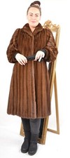 A5414 nerz mantel - mantel, pelz