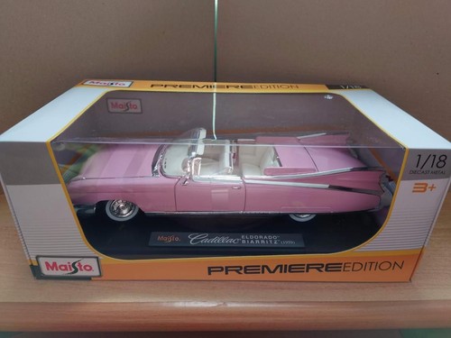 Maisto 1959 pink cadillac - maisto, 1/18