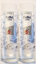 1.FC Köln - 2 Gläser - Saison 2014/2015 - Kölschglas 0,2l - Bierglas - Bier