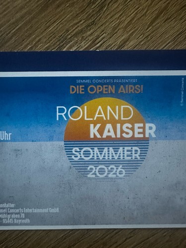 Roland kaiser erfurt - kaiser,