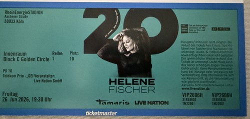 Golden circle vip ticket - golden,