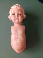 Schildkröt Puppe  :    Inge 64  ,     nur Kopf und Rumpf,   defekt