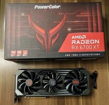 RX 6700 XT 12GB GDDR6 POWERCOLOR Red Devil AMD Radeon Grafikkarte mit OVP