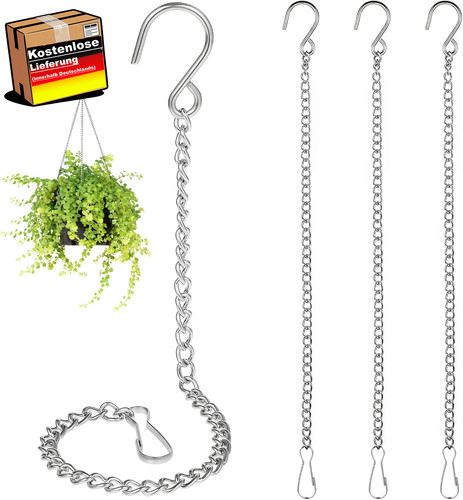 4er blumenampel ketten - 4er,
