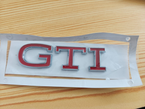 Gti schriftzug golf polo - gti,