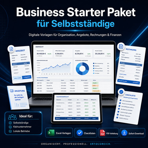 Business starter paket excel - paket,