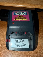 Nikko 6.0V 1764B Black Ni-Cd