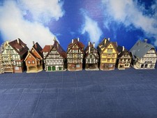 Vollmer Spur N Häuserzeile Fachwerkhäuser Altstadt 8 x Gebäude Häuser Konvolut