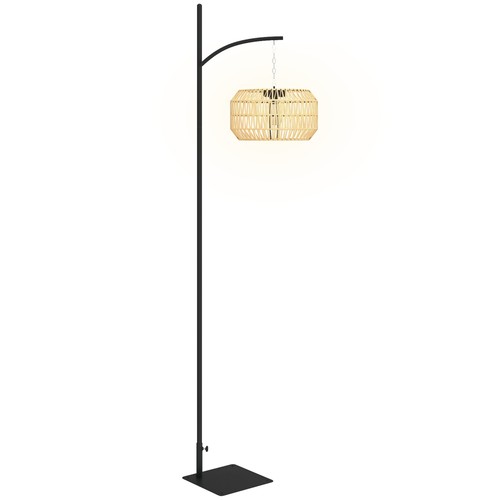Solar stehlampe rattan - stehlampe,
