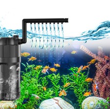 5-in-1 Aquarium Innenfilter Filter mit UV Wasserpflege fischtank Aquarienfilter