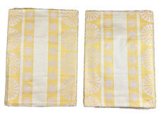 Irisette Mako Brokat Damast 2x Bettbezüge Baumwolle Doppelbett Vintage Aussteuer