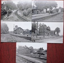 5 Fotoabzüge Schmalspurbahn